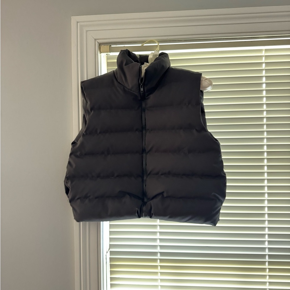 Black Puffer Vest